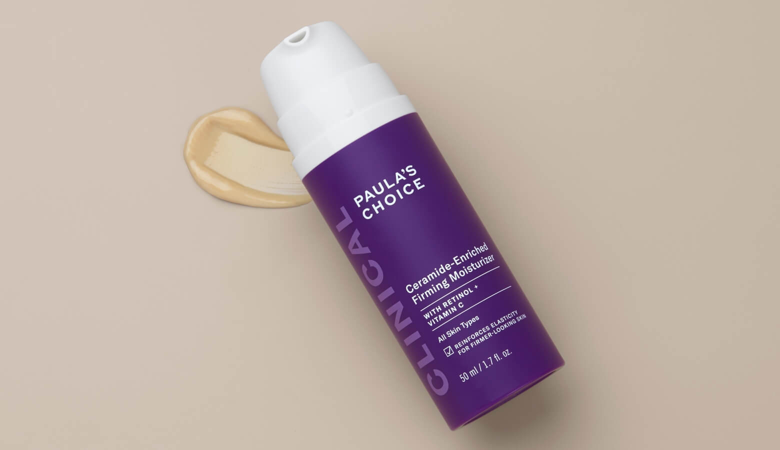 cremă cu retinol și textură cremă