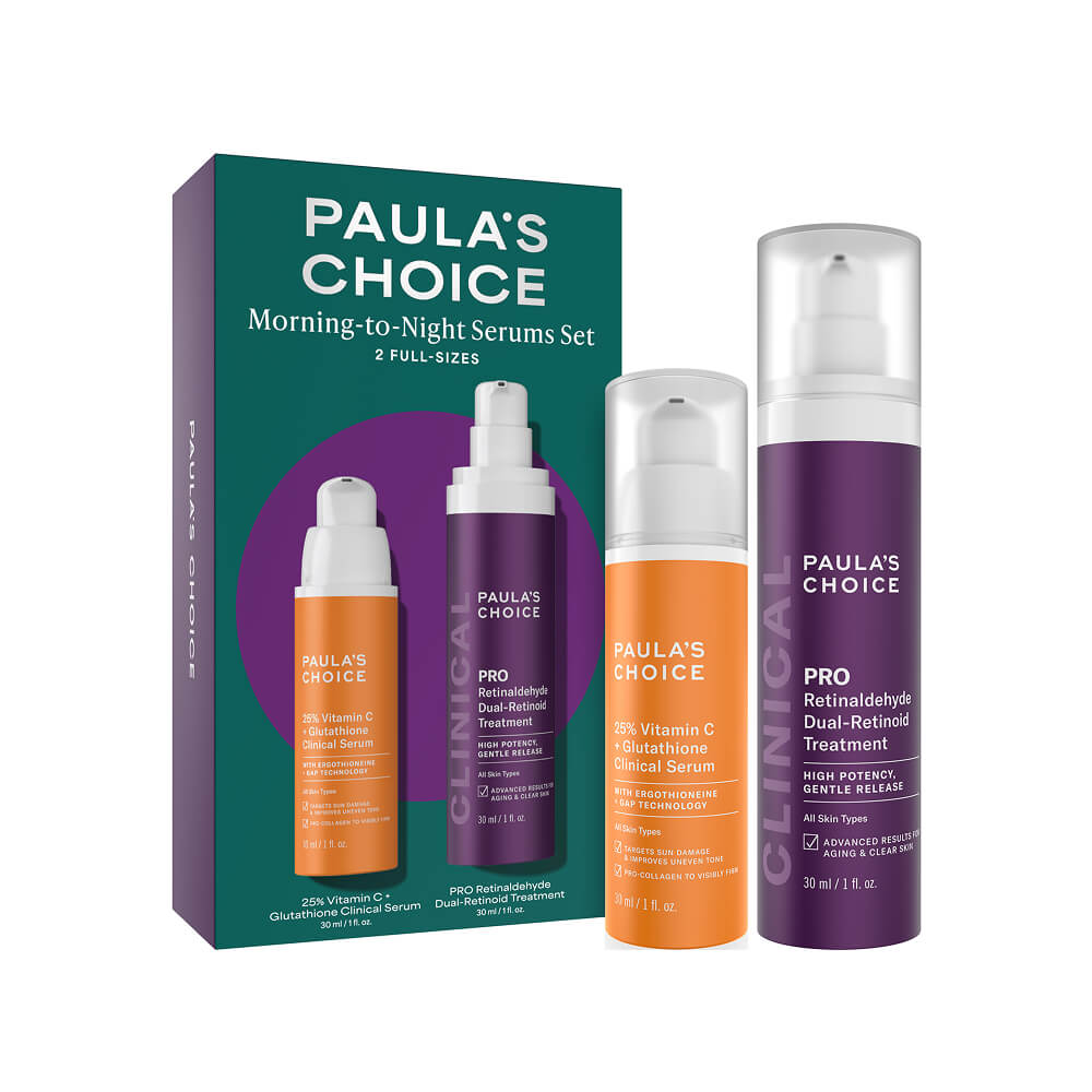 Morning-to-Night Serum Set